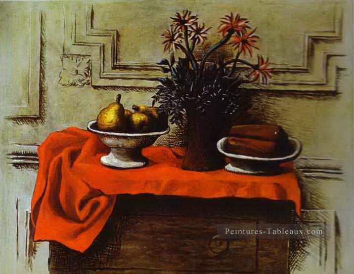 Nature morte 1919 cubist Pablo Picasso Peintures à l'huile